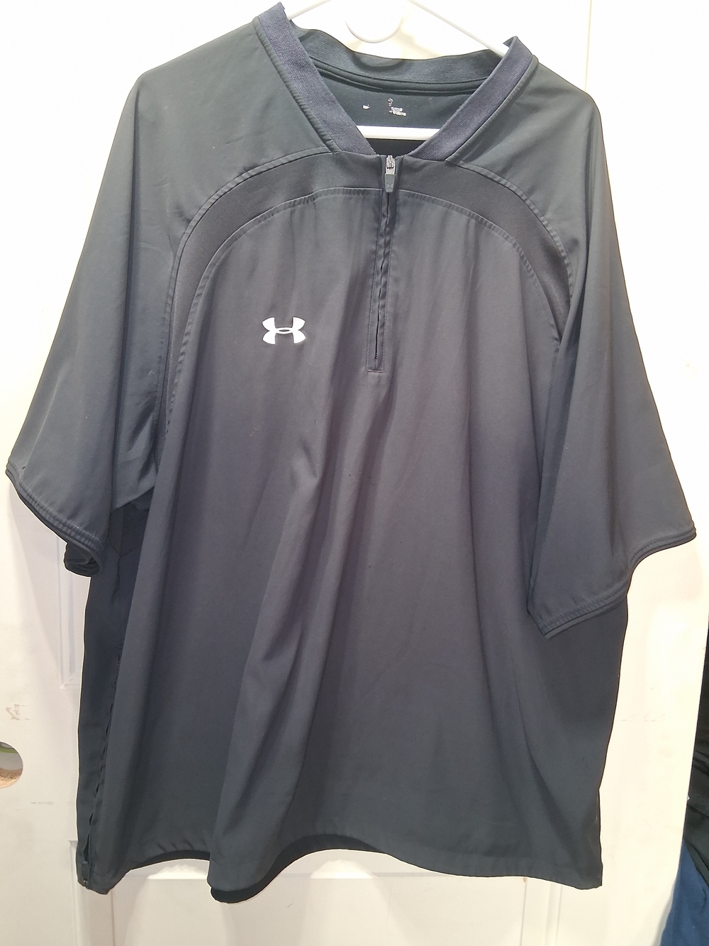 Under Armour Black Short-Sleeve Performance Pullover